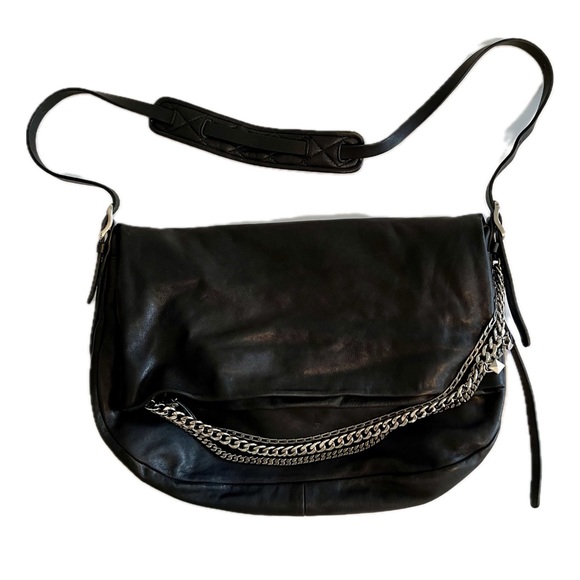 Jimmy Choo Large Biker Chain Hobo Bag - Picture 2 of 14